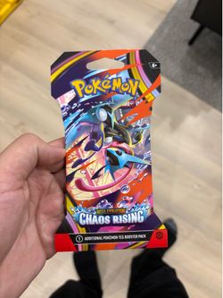 Pokemon Chaos Rising Sleeved Booster