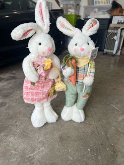 Easter bunny decoration