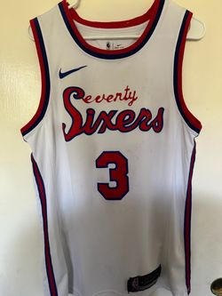 Nike NBA Philadelphia 76ers Allen Iverson Jersey size Large