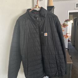 Carhartt Gilliam Jacket 102208 Black – Men’s 2x Large  (Like New, Insulated, Rain Defender)