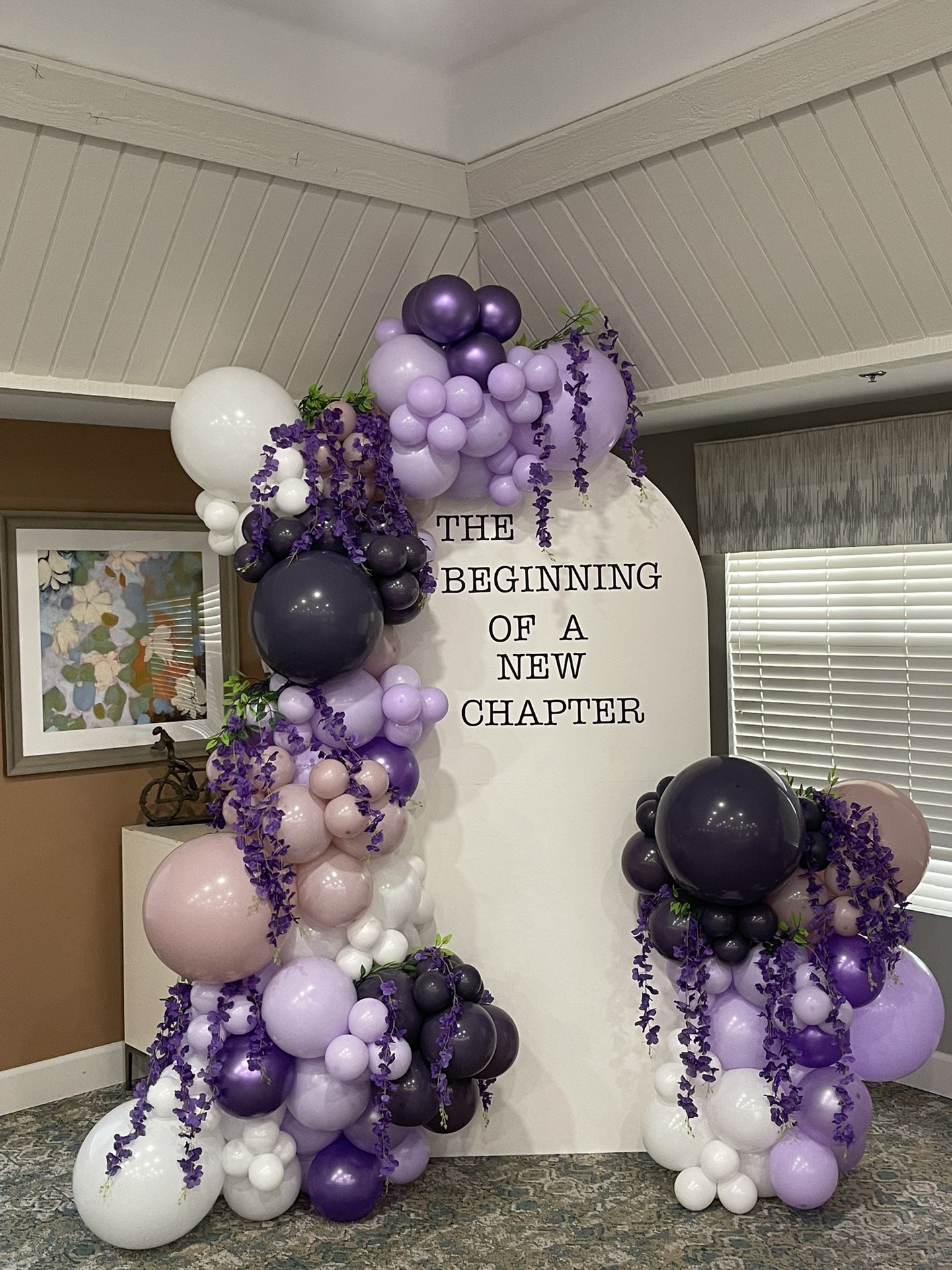 Balloons And Backdrop