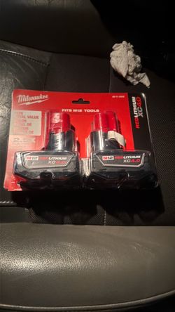 Milwaukee batteries new
