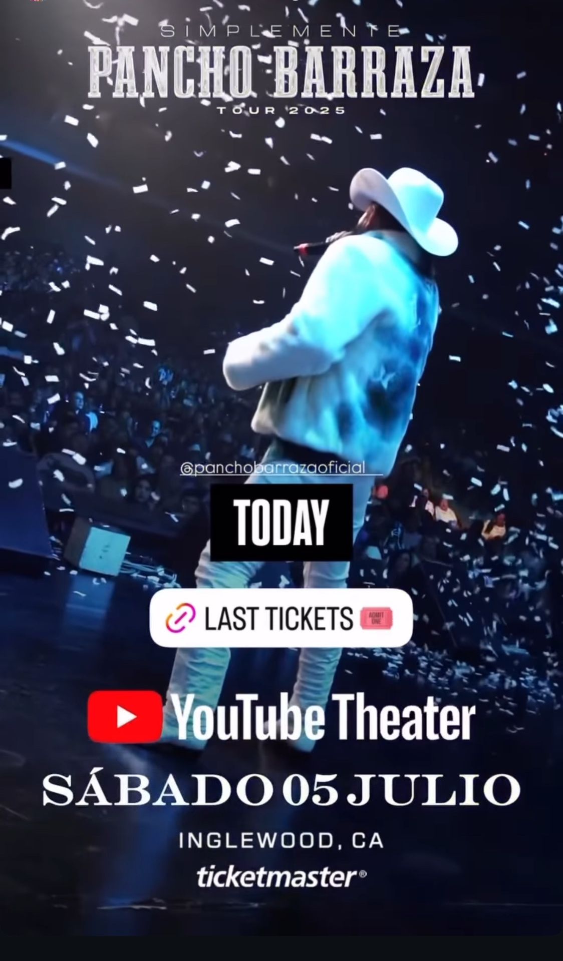 Pancho Barraza Tickets