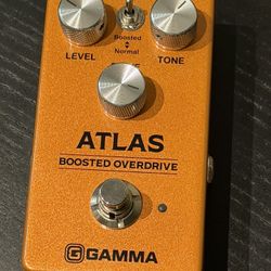 GAMMA Atlas Boosted Overdrive Effects Pedal