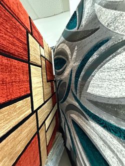 Modern Area Rugs – Set of Two