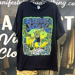 RARE Municipal Waste Metal Band 100% Cotton Gaither T shirt Double Sided  XL