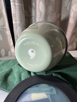 S'well Stainless Steel Salad Bowl 64oz, Mountain Sage, Leakproof, Easy to Clean, Dishwasher Safe