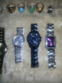 Watches, Michael Kors, fossil, movado, tissot