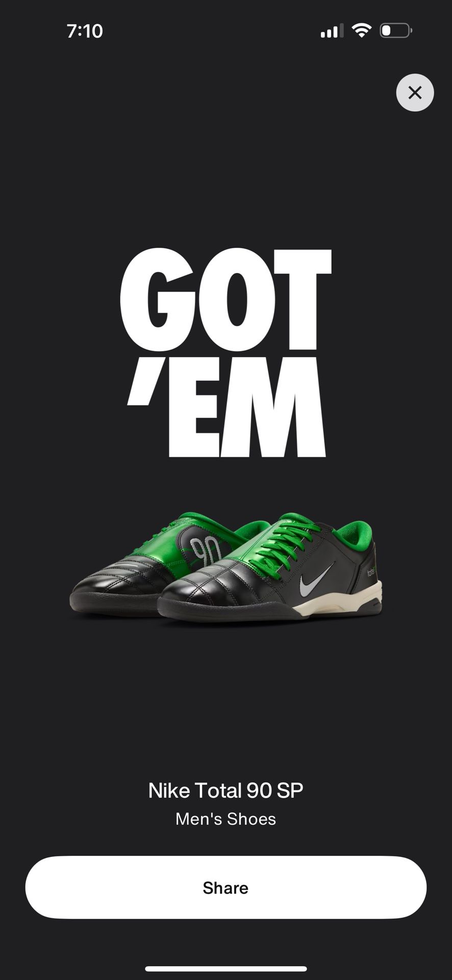 Nike Total 90 X Swoosh Quit The Rage