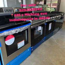 ‼️ Stoves price from 330 onwards‼️  work great have warranty available We are located at  635 S  Mickley ave Indianapolis in 46241 We will be happy to