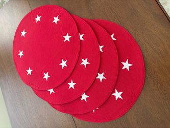 Patriotic Placemats 🇺🇸 Set of 4