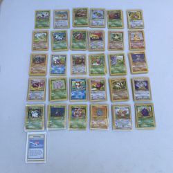 Pokémon Cards - 249 Jungle Set Vintage Cards Bulk