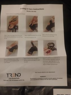 Trend Medical DC-032 ROM Universal Hinged Knee Brace
