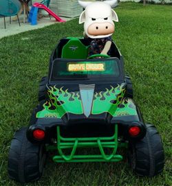 Grave Digger power wheels ride on