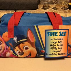 Paw Patrol Kids Tote Kit. New 