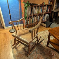 Antique Wood Rocking Chair