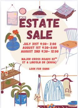 Estate Sale 7/32-8/2