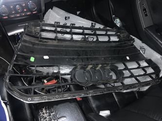 2013 Audi A6 All Black Grille W/ Nightvision Holder
