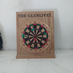 Vintage Bar Dart Board, Slightly Used, All 6 Darts