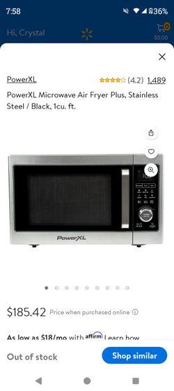 Power XL Microwave, Air fryer, Oven Combo