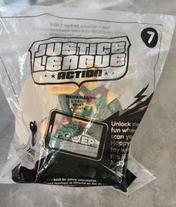 2016 McDonalds Happy Meal Hawkman Justice League Marvel #7 Toy  (Sealed in bag)