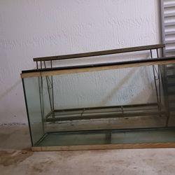 55 Gallon Aquarium  And Steel Stand