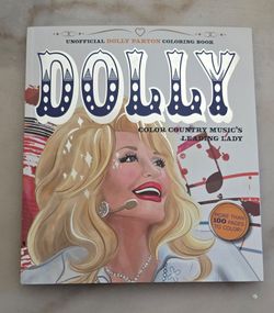 Dolly Parton coloring book