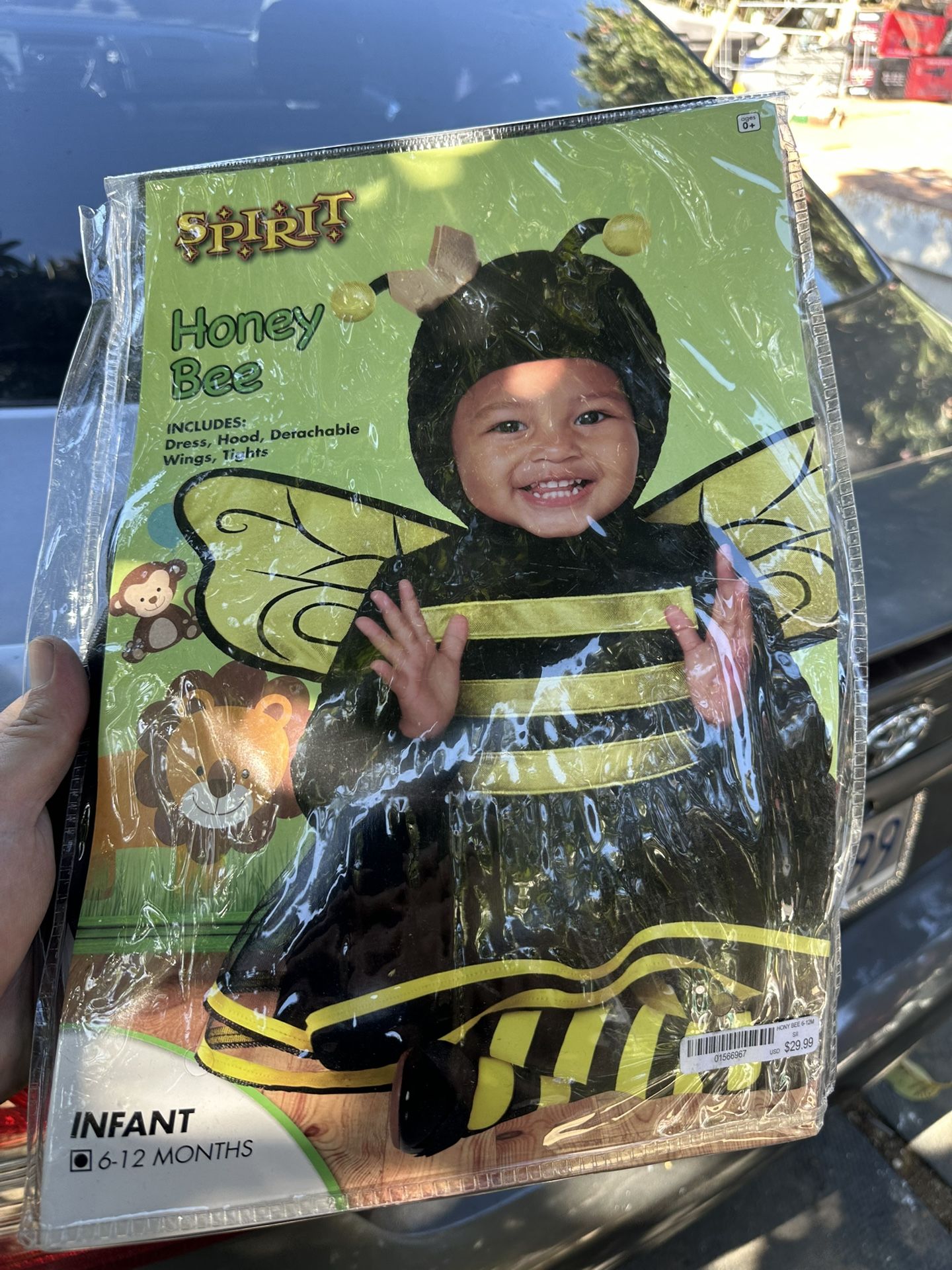 Infant Honey Bee Halloween Costume 6-12M