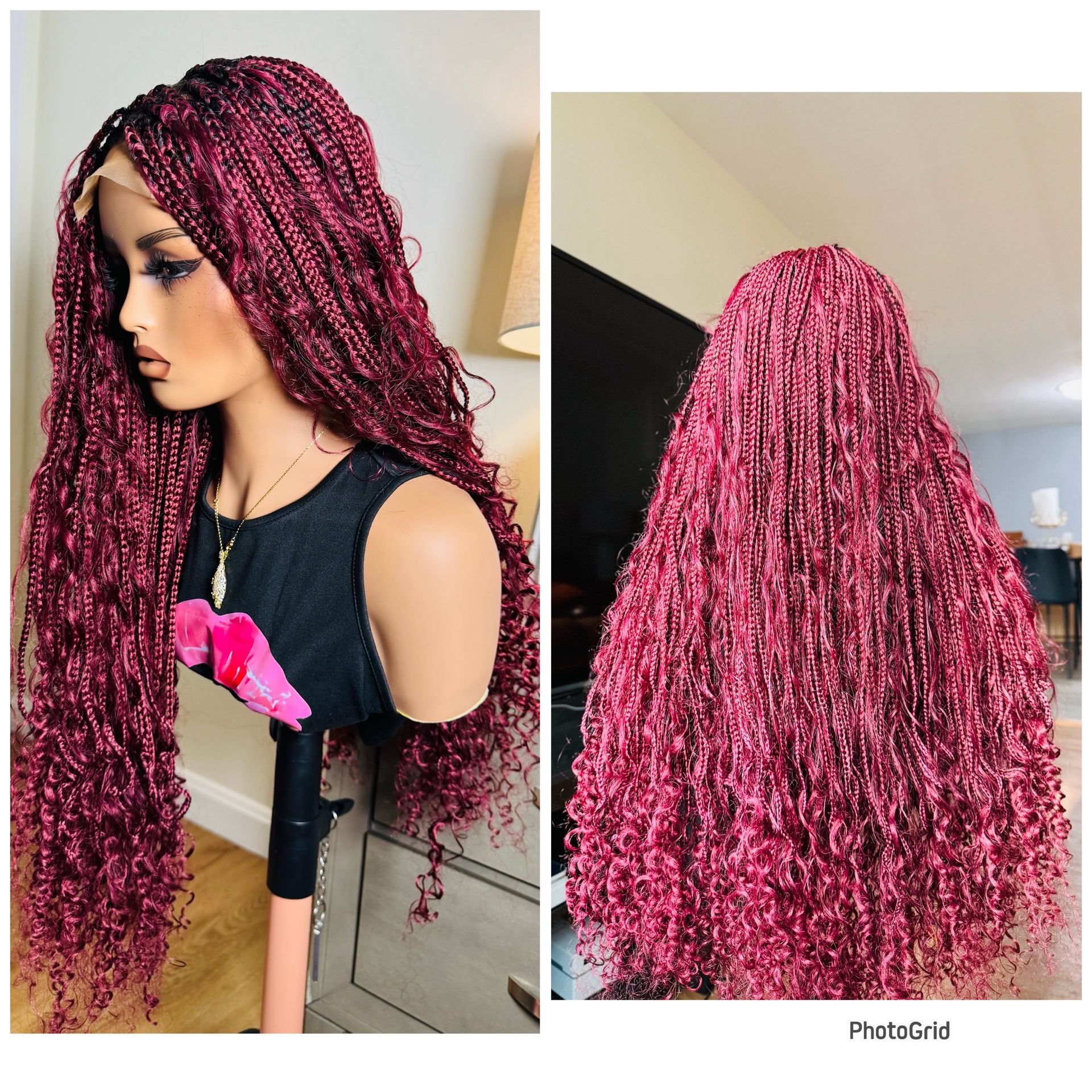 4x4 Lace Closure Boho Braids