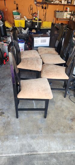 Six chairs