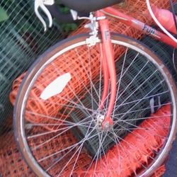 10 Speed Red Bike 