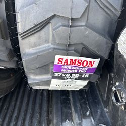 2 x 27x8.5-12  Bobcat tire $300
