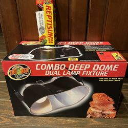 Zoo Med Desert UVB & Heat Lighting Kit