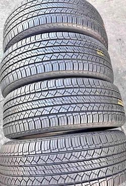 235,/65/18  Michelin 📍📍 Vendo un set de llantas con 80% de vida las 4 📍🌟