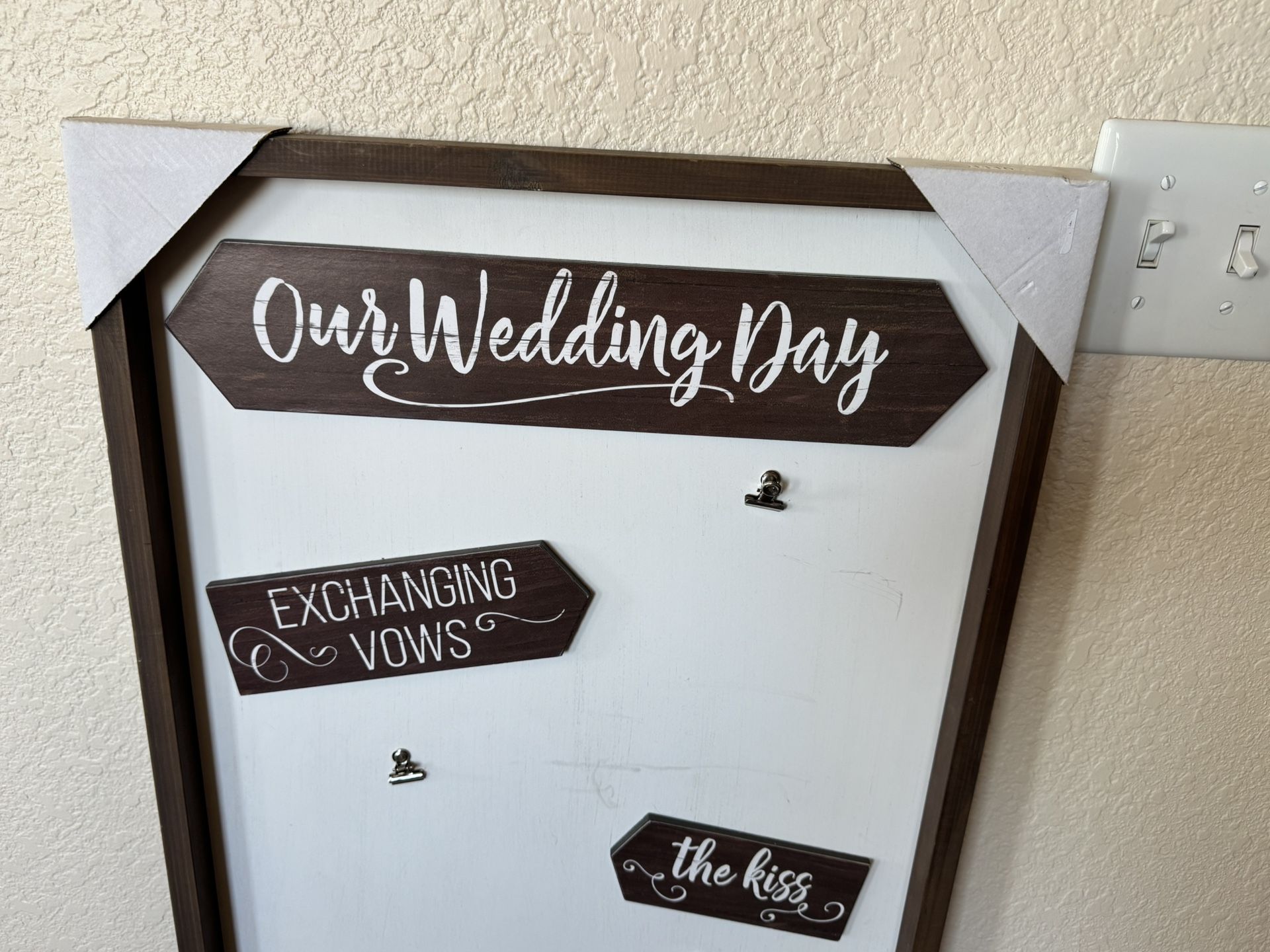 New Wedding Picture Frame