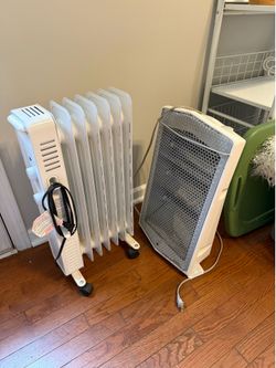 2 space heaters
