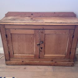 19th Century English Pine Sideboard