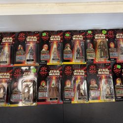 Star Wars Action Figures - New In Package