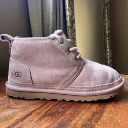 Pink Ugg Ankle Boots