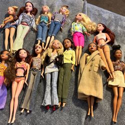 My Scene Barbie Dolls 