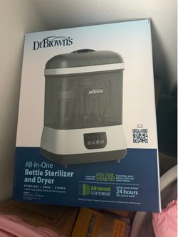 NEW Dr. Brown’s All-in-One Bottle Sterilizer & Dryer (Sealed)