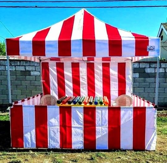 Fish Bowl Carnival Game Booth