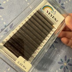 veyes lash tray brown