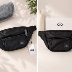 ALO Yoga Black Belt Bag Crossbody Fanny Pack NEW With Tags $30 Or 2 For $50
