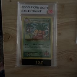 Pokemon Cards Exeggutor CUSTOM SLAB