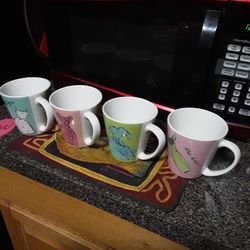 4 Rosanna Dress Fashion Coffee Cups