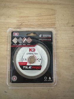 King Diamond CTD40S8 4" Diamond Tile Blade