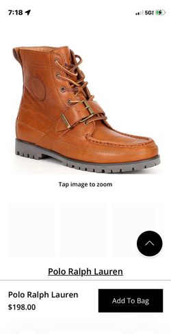 Leather Ralph Lauren Boots
