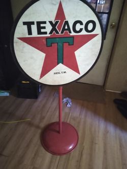 1930s Texaco sign