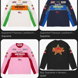 Supreme Vanson Tee Long sleeve